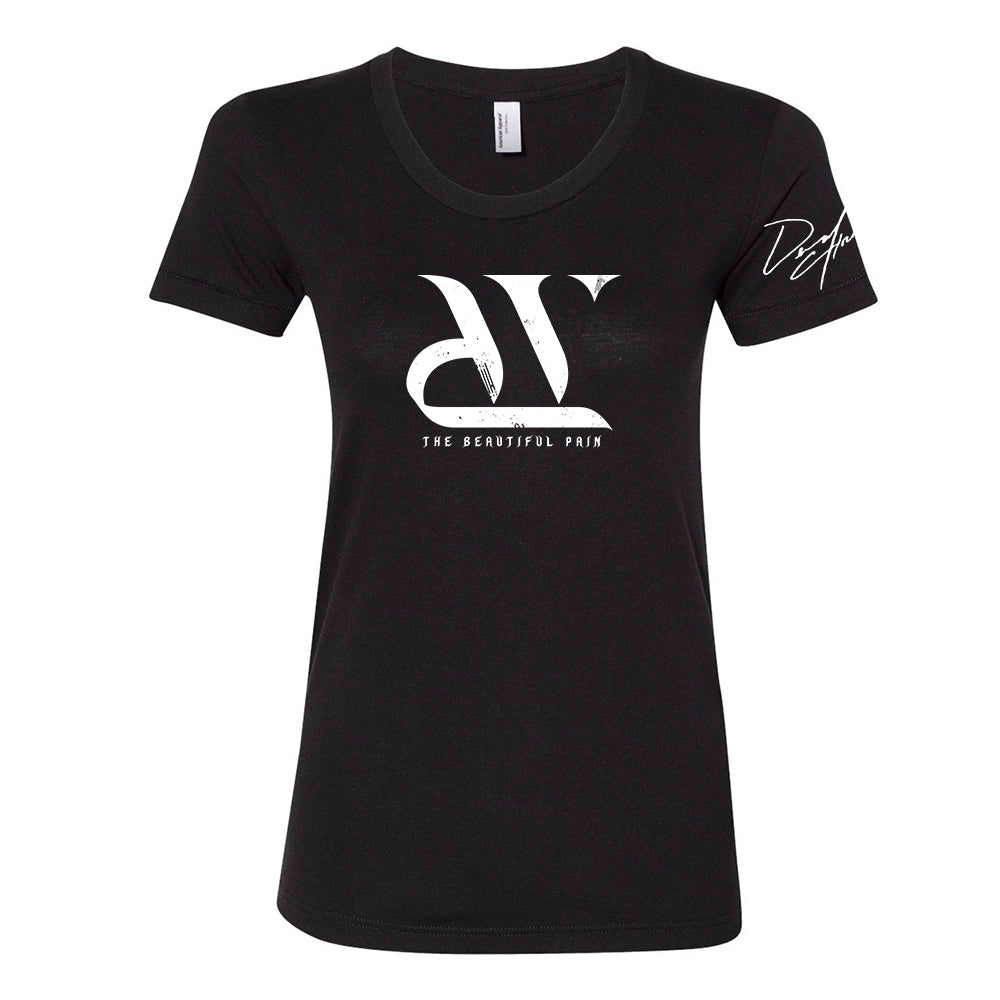 Ladies Beautiful Pain Logo Tee